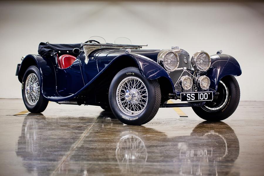  Jaguar SS100 3&frac12;-Litre Roadster 1938 года  (фото 16 из 53)